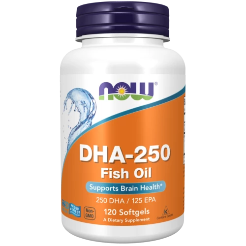 NOW - DHA-250 - 120 kapsułek